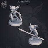 Goblins With Weapons 3D-printed model